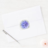 Sticker Carré chicorée bleu pourpre (Enveloppe)