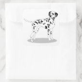 Sticker Carré Chien (Sac)