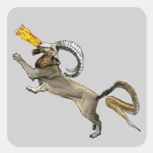 Sticker Carré Chimera