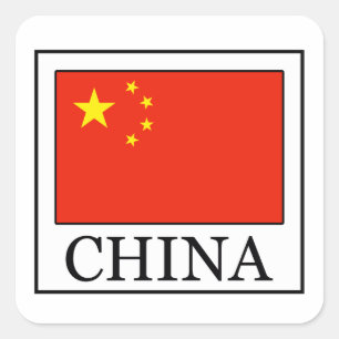 Sticker Carré Chine