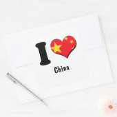 Sticker Carré Chine (Enveloppe)