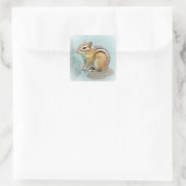 Sticker Carré Chipmunk (Sac)