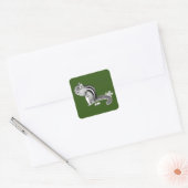 Sticker Carré Chipmunk (Enveloppe)