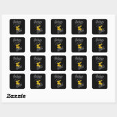 Sticker Carré Choc de géologie #4 (Feuille)