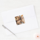 Sticker Carré chocolat (Enveloppe)