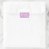 Sticker Carré Choisissez vous-même (Sac)