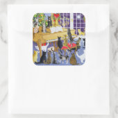 Sticker Carré Chore de Noël (Sac)