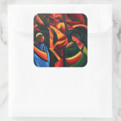 Sticker Carré Christ - Dernier souffle 2008 (Sac)