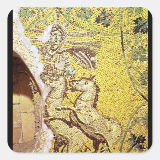 Sticker Carré Christ Helios (Devant)