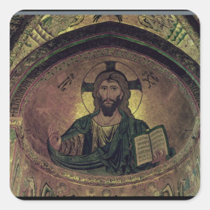 Sticker Carré Christ Pantocrat dans l'abside