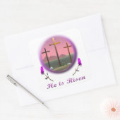 Sticker Carré Christ ressuscité (Enveloppe)