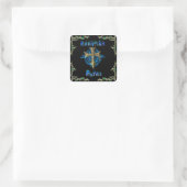 Sticker Carré Christian Metal (Sac)