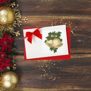 Sticker Carré Christmas Bells