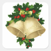 Sticker Carré Christmas Bells (Devant)