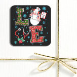 Sticker Carré Christmas Love Nurse mignonne Médicale Snowman Hol<br><div class="desc">Ce design moderne comprend le texte "Amour" dans la typographie moderne amusante accentué avec une infirmière de snowman,  stéthoscope,  flocons de neige,  saint et sucres de canne. Parfait pour les vacances de Noël #infirmière #nurselife #médecin #santé #noël #autocollants #christmasstickers #giftwrappingfournitures #noëlfête</div>