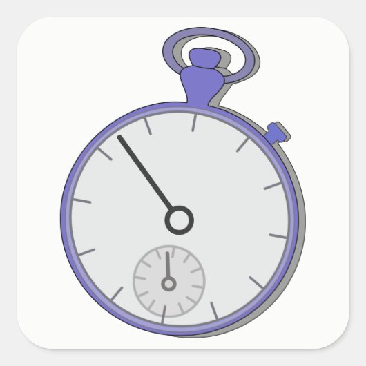 Sticker Carré Chrono (Devant)