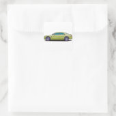 Sticker Carré Chrysler 300 2006 (Sac)