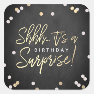 Autocollants Stickers Chut Surprise Zazzle Be