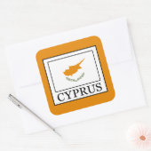 Sticker Carré Chypre (Enveloppe)