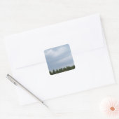 Sticker Carré Ciel et nuages (Enveloppe)