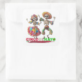 STICKER CARRÉ CINCO DE MAYO (Sac)