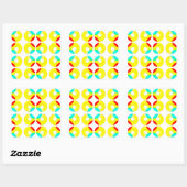 Sticker Carré Circuler par... (Feuille)