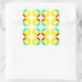 Sticker Carré Circuler par... (Sac)