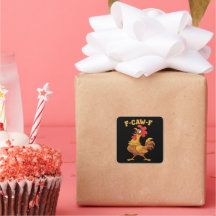 Citation de poulet drôle F-Caw-F Poulet sarcastiqu