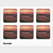 Sticker Carré Citations bibliques (Feuille)