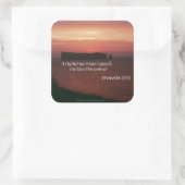 Sticker Carré Citations bibliques (Sac)