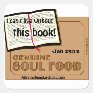 Sticker Carré Citations bibliques
