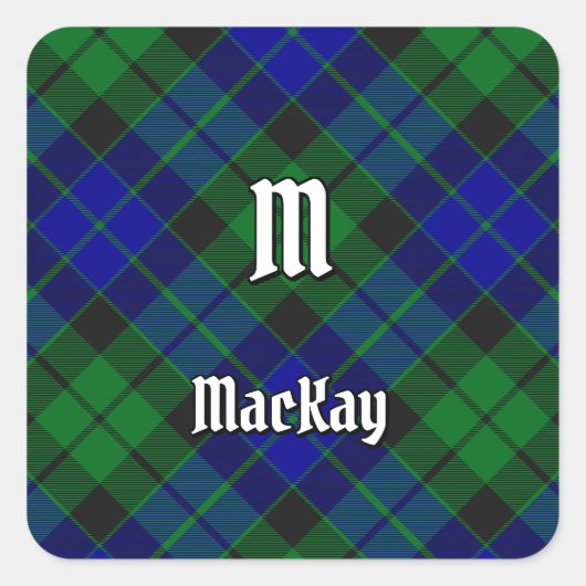 Sticker Carré Clan MacKay (Devant)