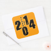 STICKER CARRÉ CLASSE 2014 (Enveloppe)