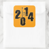 STICKER CARRÉ CLASSE 2014 (Sac)
