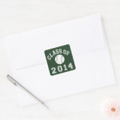 Sticker Carré Classe De Baseball 2014 (Enveloppe)