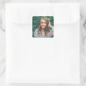 STICKER CARRÉ CLASSE DIPLÔMÉE DE ... (Sac)