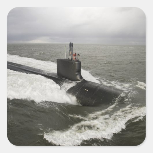 Sticker Carré Classe Virginia (Devant)