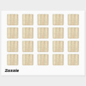 Sticker Carré Classement des villes (Feuille)
