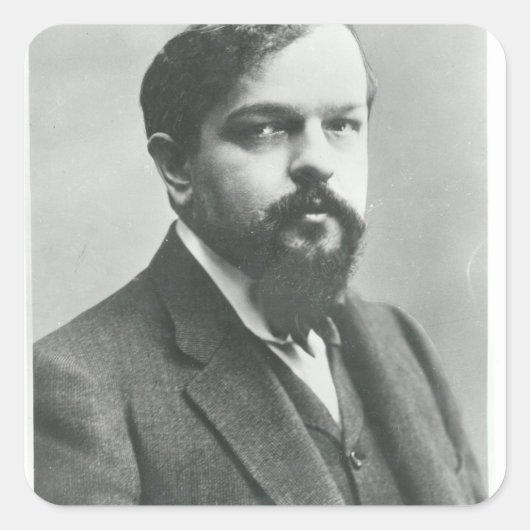 Sticker Carré Claude Debussy (Devant)