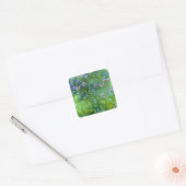 Sticker Carré Claude Monet : Agapanthus (Enveloppe)