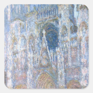 Sticker Carré Claude Monet Cathédrale de Rouen