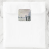 Sticker Carré Claude Monet | La Tamise sous Westminster (Sac)