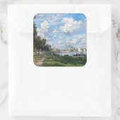 Sticker Carré Claude Monet - Le Bassin d'Argenteuil (Sac)