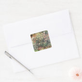 Sticker Carré Claude Monet | Les femmes dans les fleurs, 1875 (Enveloppe)