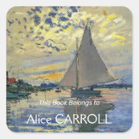 Claude Monet - Voilier au Petit-Gennevilliers