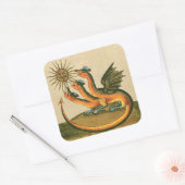 Sticker Carré Clavis Artis Dragons Alchemy (Enveloppe)