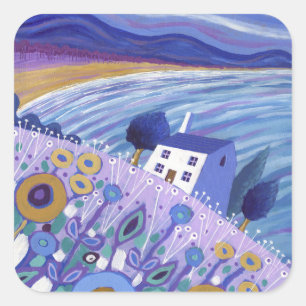 Sticker Carré Clifftop Cottage 2013
