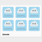 Sticker Carré Cloud (Feuille)