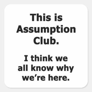 Sticker Carré Club Assomption