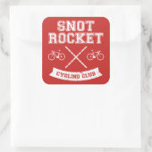 Sticker Carré Club cycliste Snot Rocket (Sac)